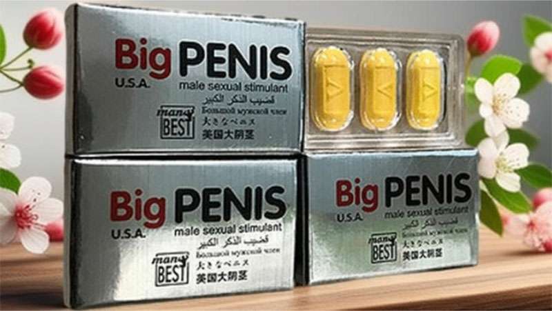 Địa chỉ bán Thuốc tăng cường dương Big Penis 6800mg giá rẻ